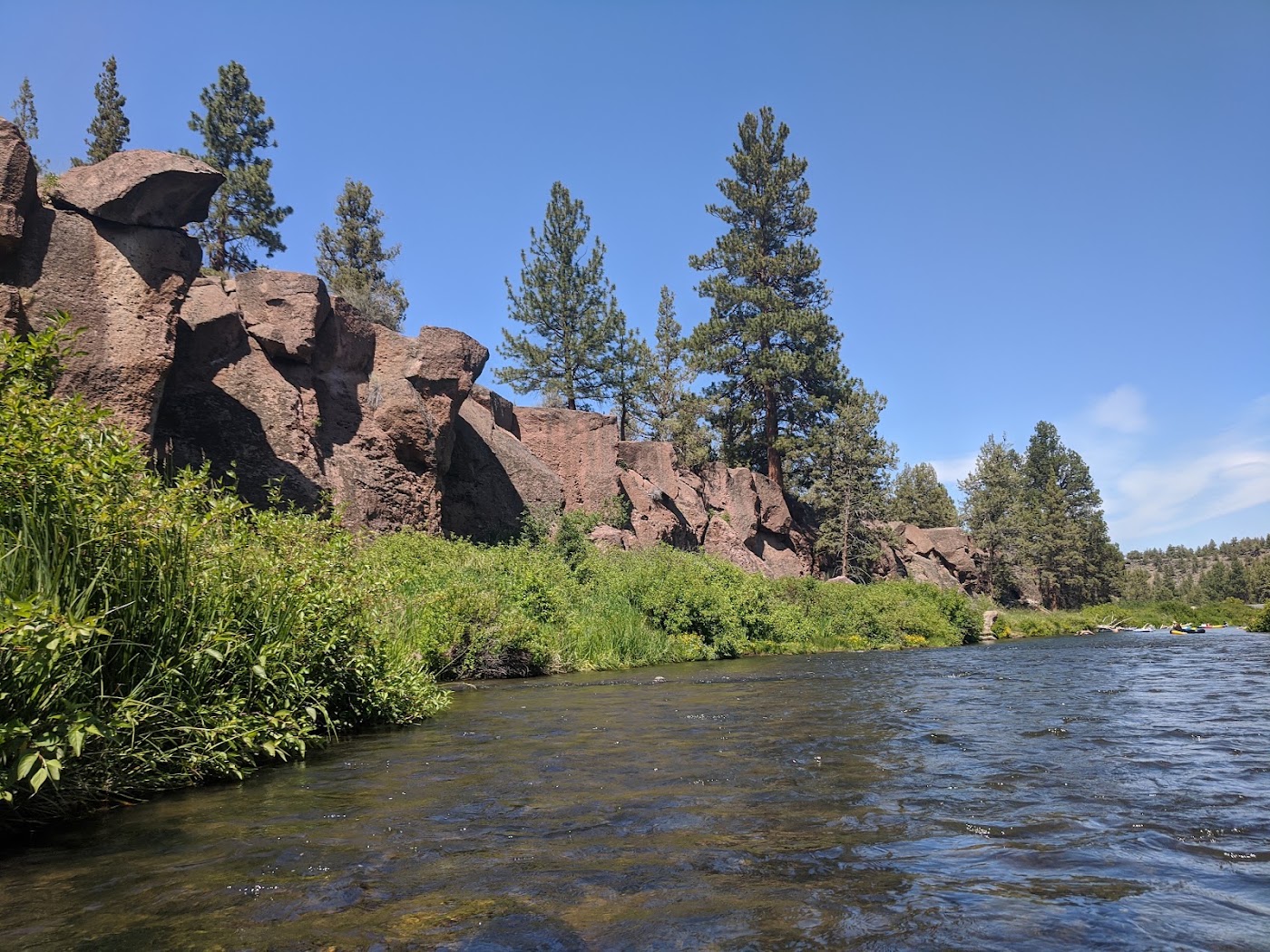 Swim and picnic at Tumalo State Park