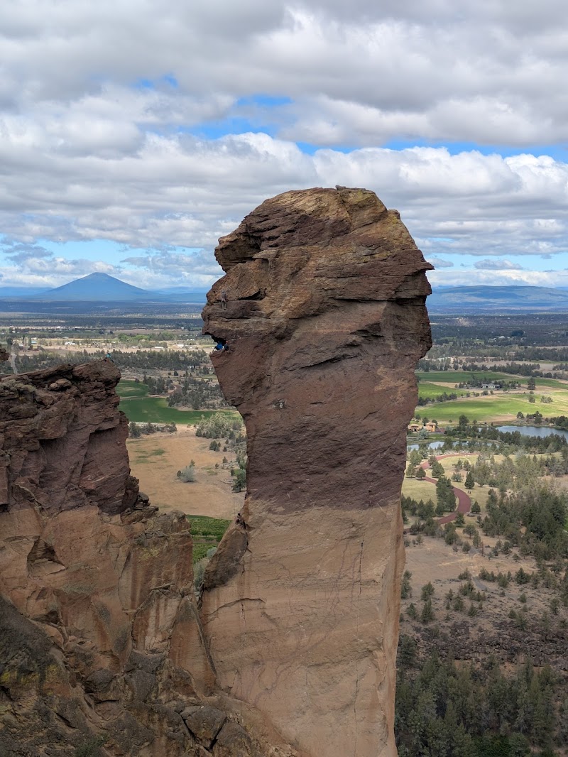 Watch climbers on Monkey Face